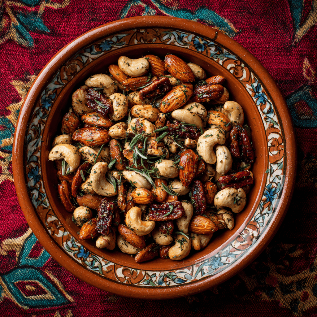 Herbed nuts